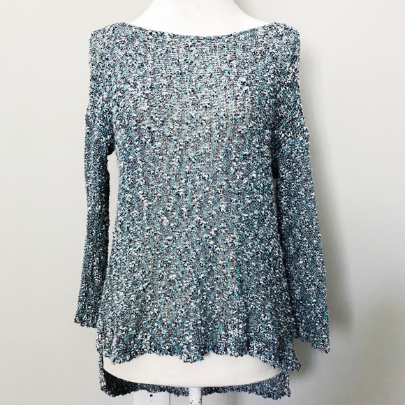 Lucky Brand Sweaters - Lucky Brand Popcorn Open Knit Pullover Sweater Sm